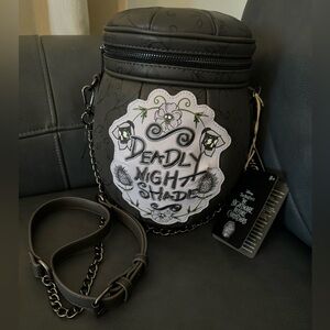 Loungefly Disney nightmare before Christmas sally deadly nightshade handbag nwt